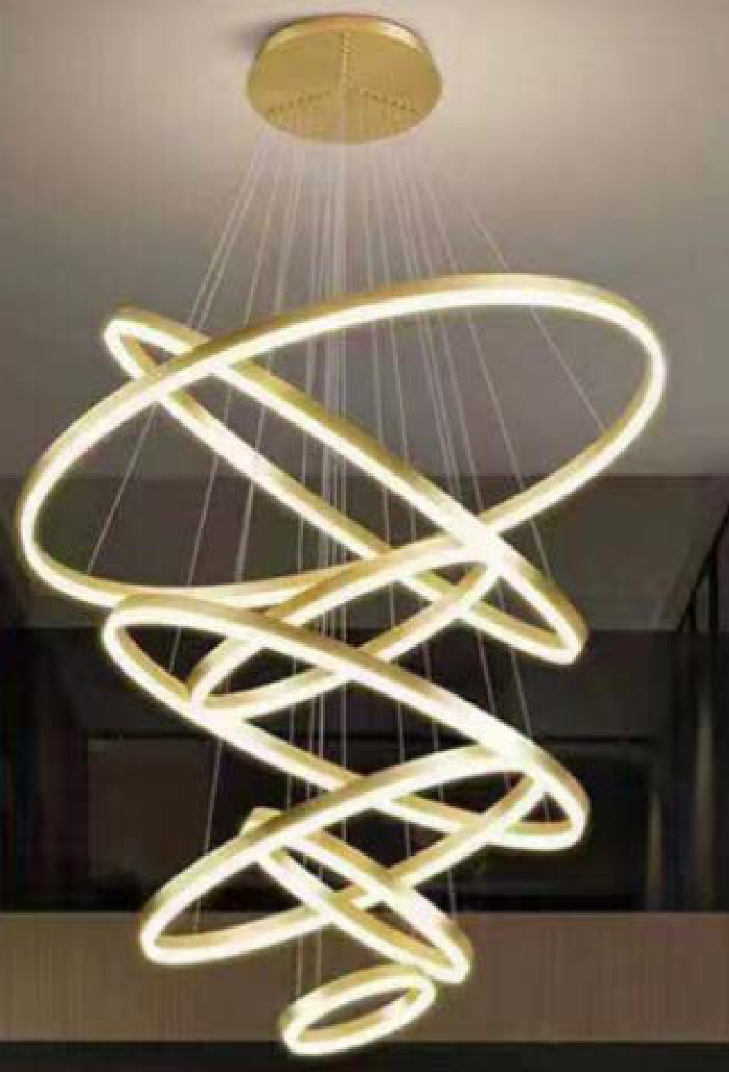 Light House Metal Material Gold Finished Roof Light