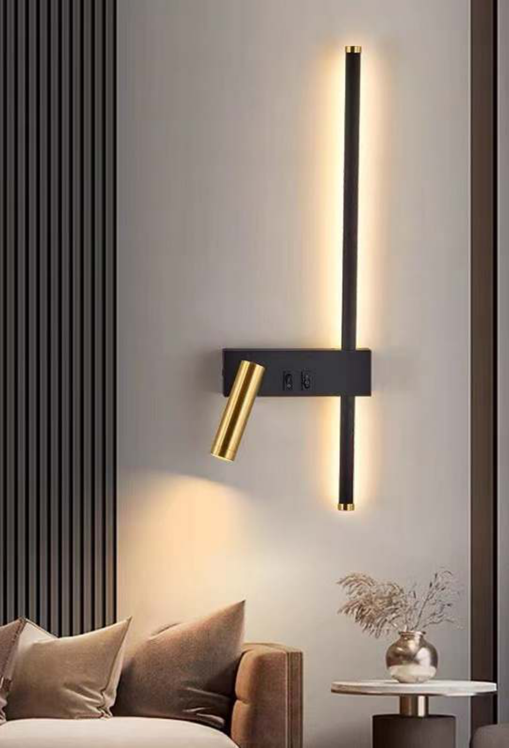 Light House Metal Material Gold Finished Wall Light