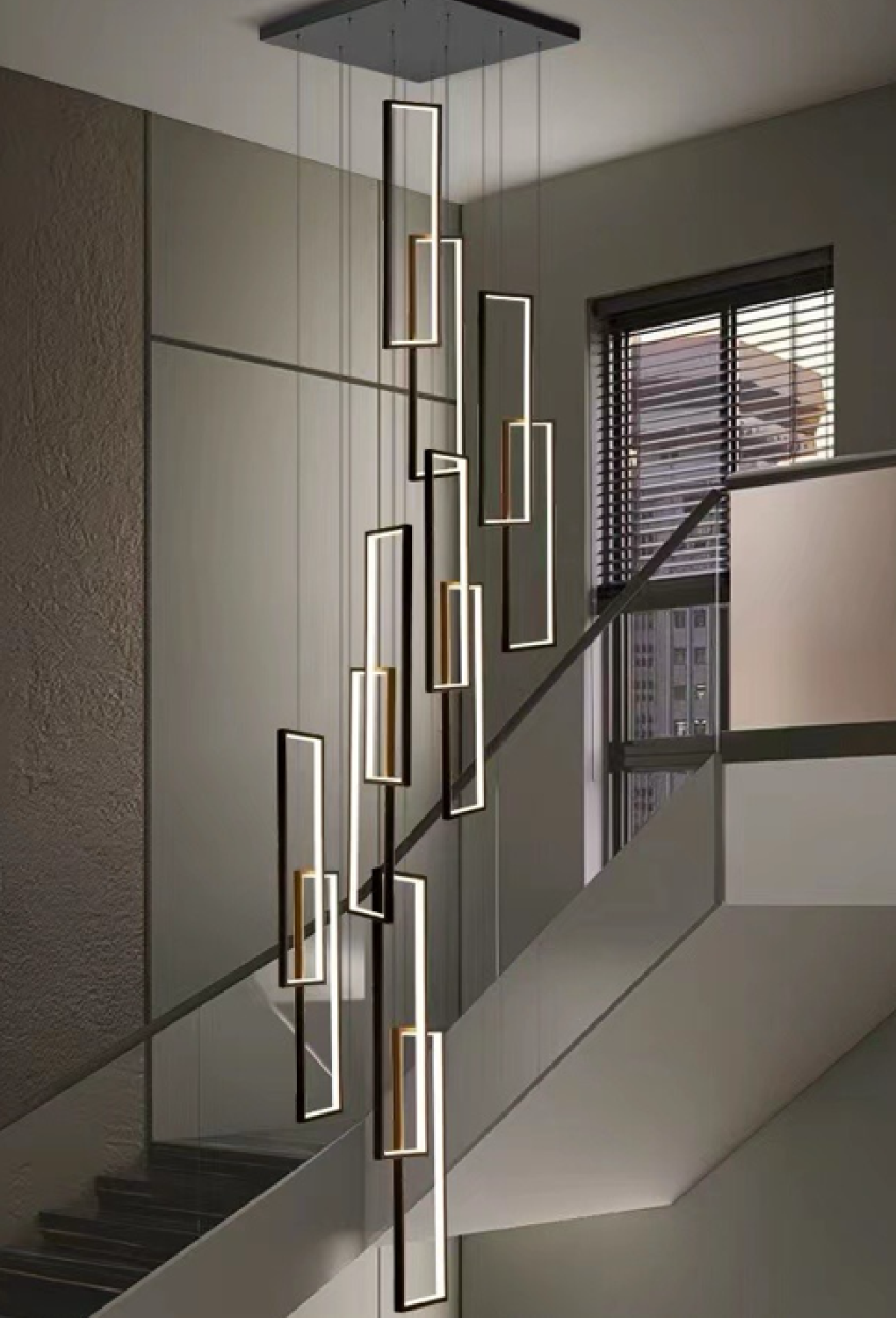 Light House Metal Material Black Finished Roof Light