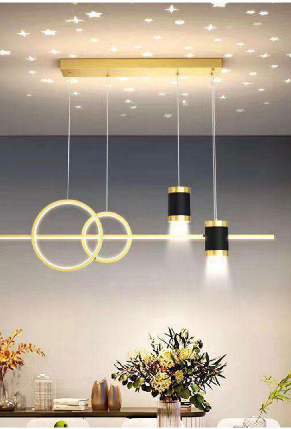 Light House Metal Material Goldpc Finished Chandelier