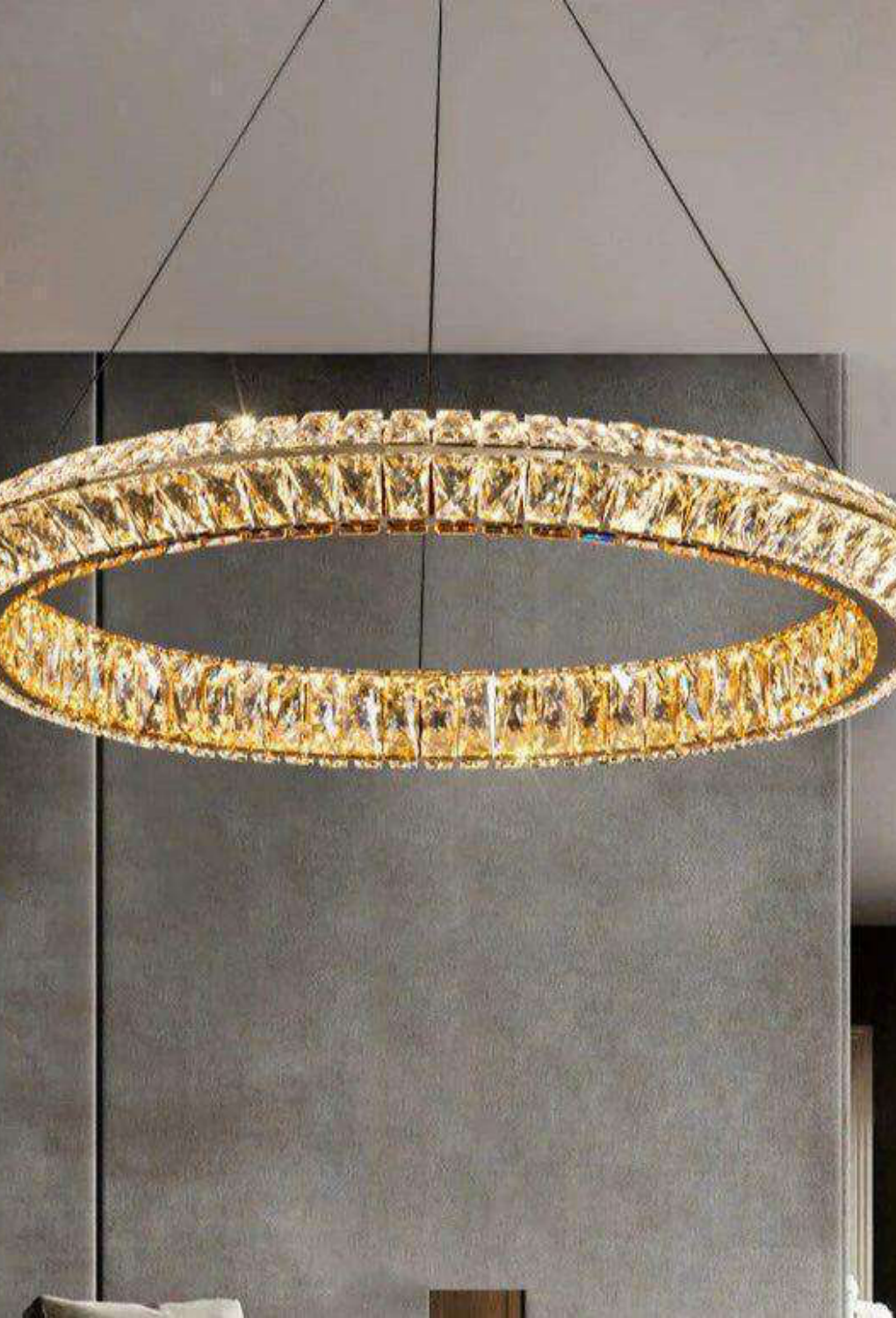 Light House Metal Material Fg+Crystal Finished Chandelier