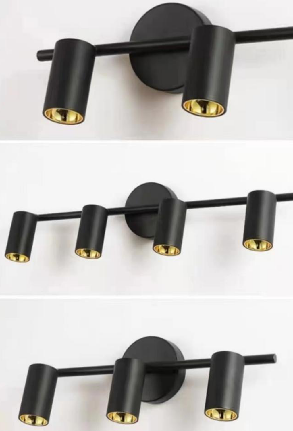 Light House Metal Material Black Finished Wall Light