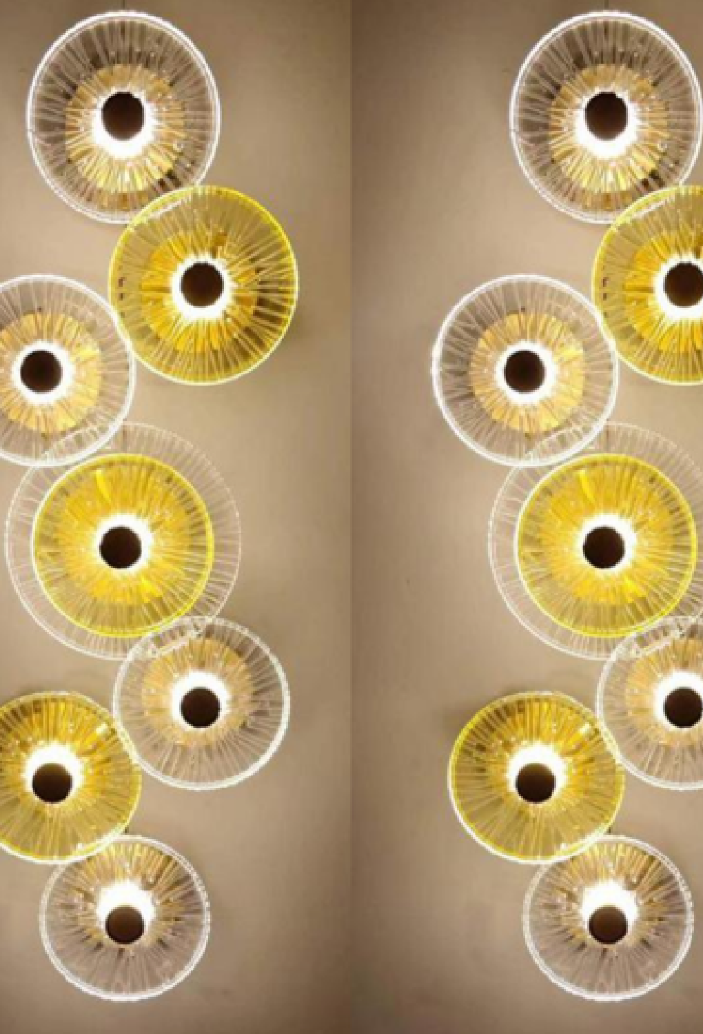 Light House Metal + Glass Material Brass Finished Wall Light