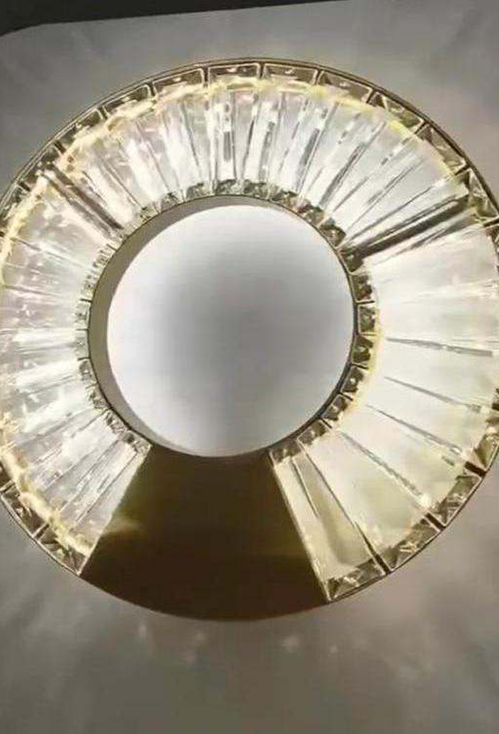 Light House Metal Material Brass + Crystal Finished Wall Light