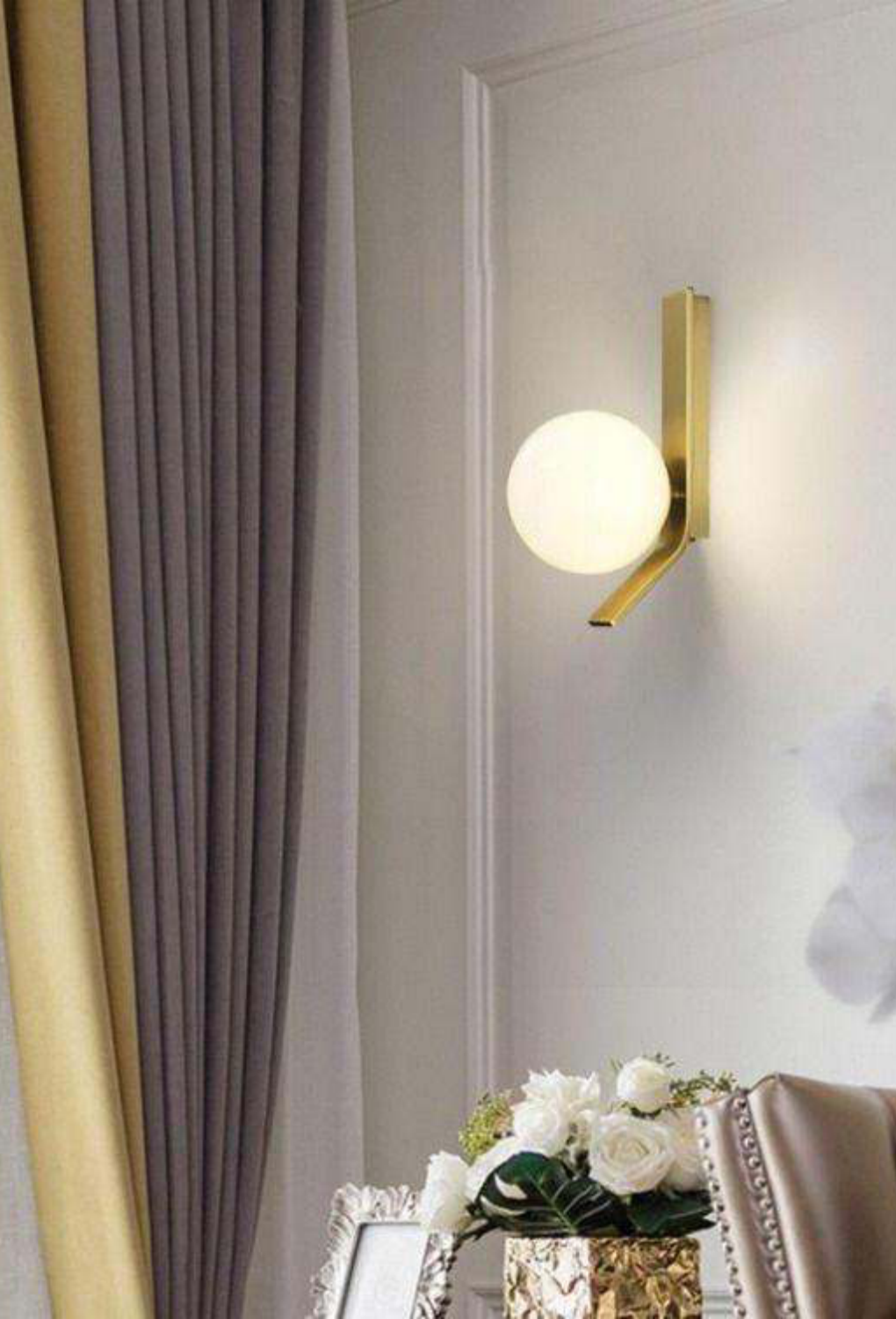 Light House Metal Material Brass Finished Wall Light