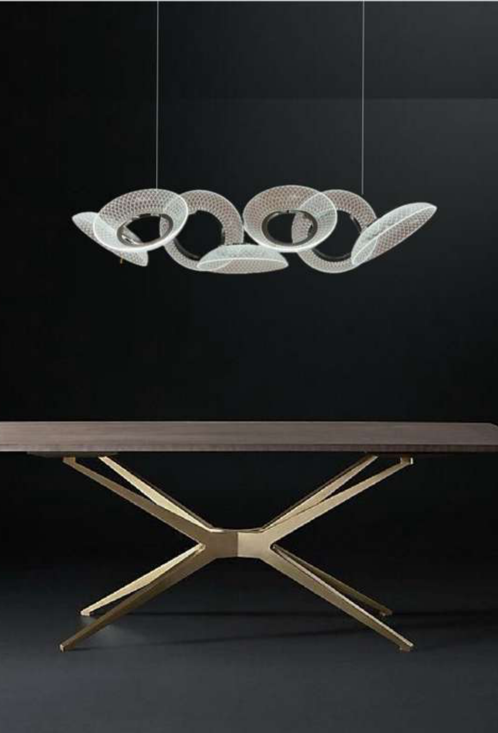 Light House Metal+Acralyc Material French Gold Finished Roof Light