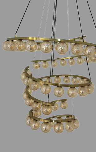 Home Light Iron + Aluminum Material Iron + Glass Finished Roof Light