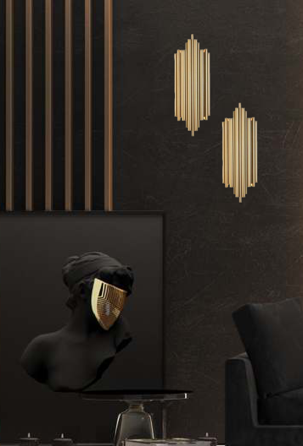 Light House Metal Material Brass Finished Wall Light