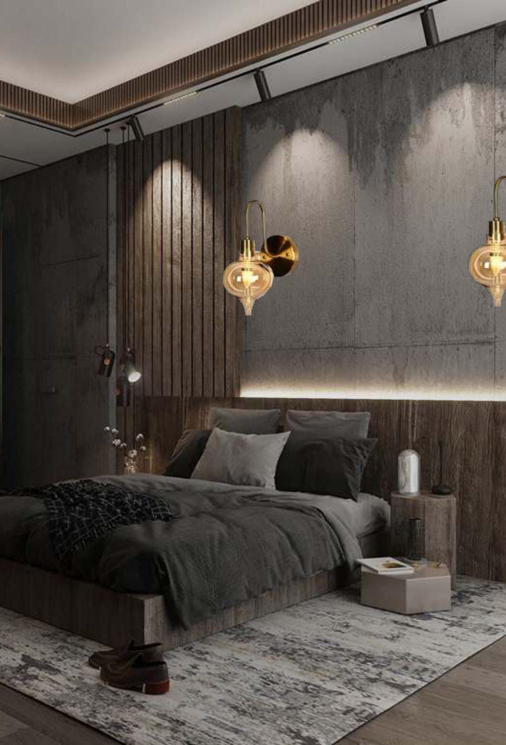 Light House Metal Material Chrome Finished Wall Light