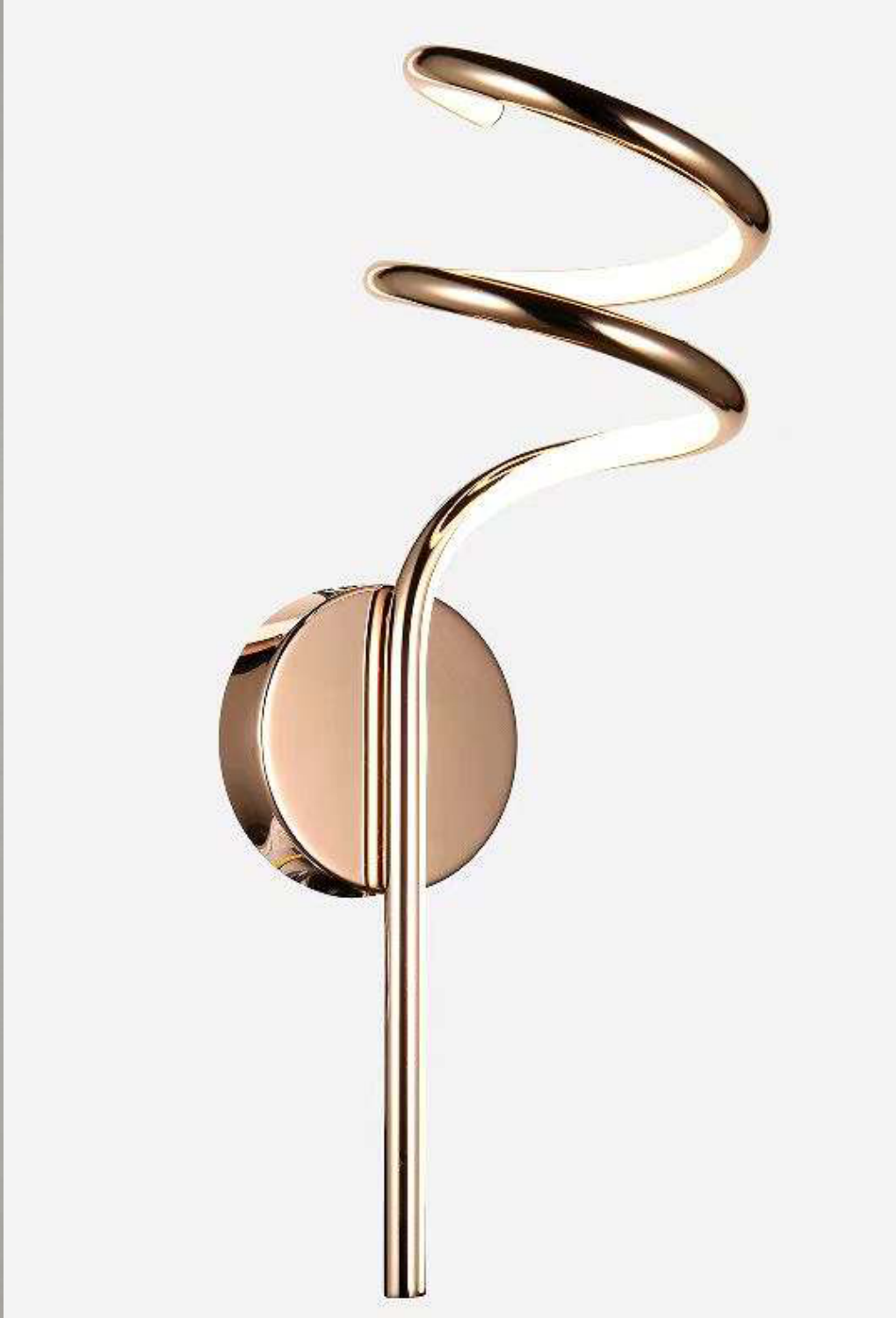 Light House Metal Material Rosegold Finished Wall Light