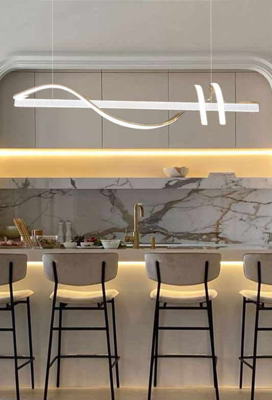 Light House Metal Material Gold Finished Chandelier