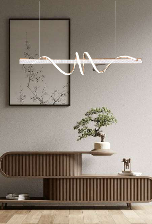 Light House Metal Material Rosegold Finished Chandelier