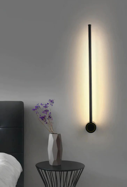 Light House Metal Material Black Finished Wall Light