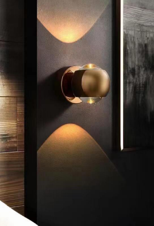 Light House Metal Material Brass Finished Wall Light