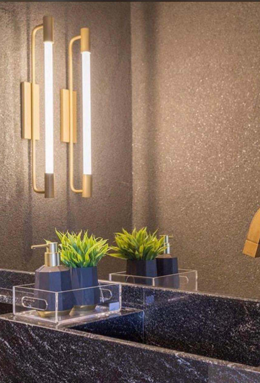 Light House Metal + Silicon Material Brass Finished Wall Light