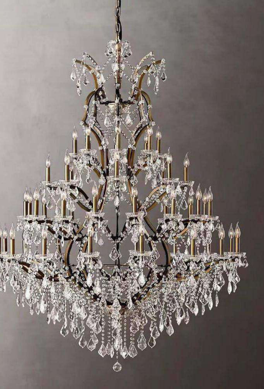 Light House Metal + Glass Material Brass Finished Roof Light