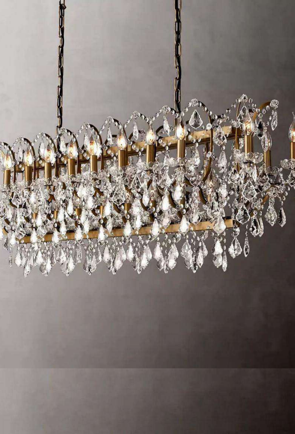 Light House Metal + Glass Material Brass Finished Roof Light