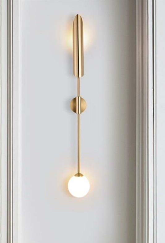 Light House Metal Material Brass Finished Wall Light