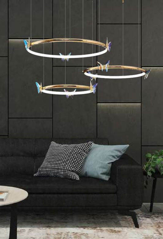 Light House Metal Material Gold Finished Roof Light