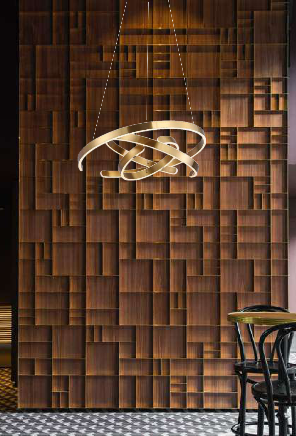 Light House Metal + Material Brass Finished Roof Light