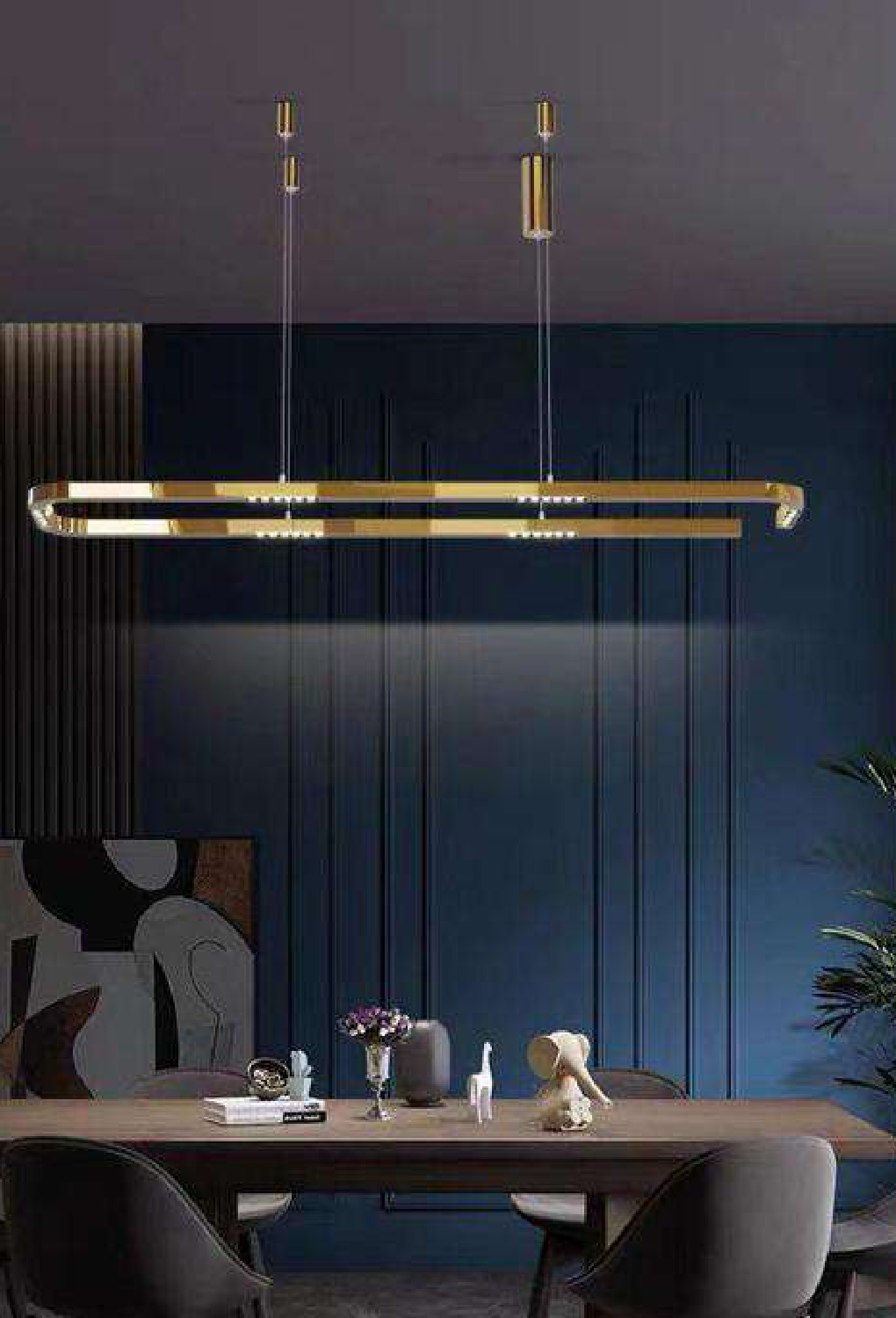 Light House Metal Material Gold Finished Chandelier