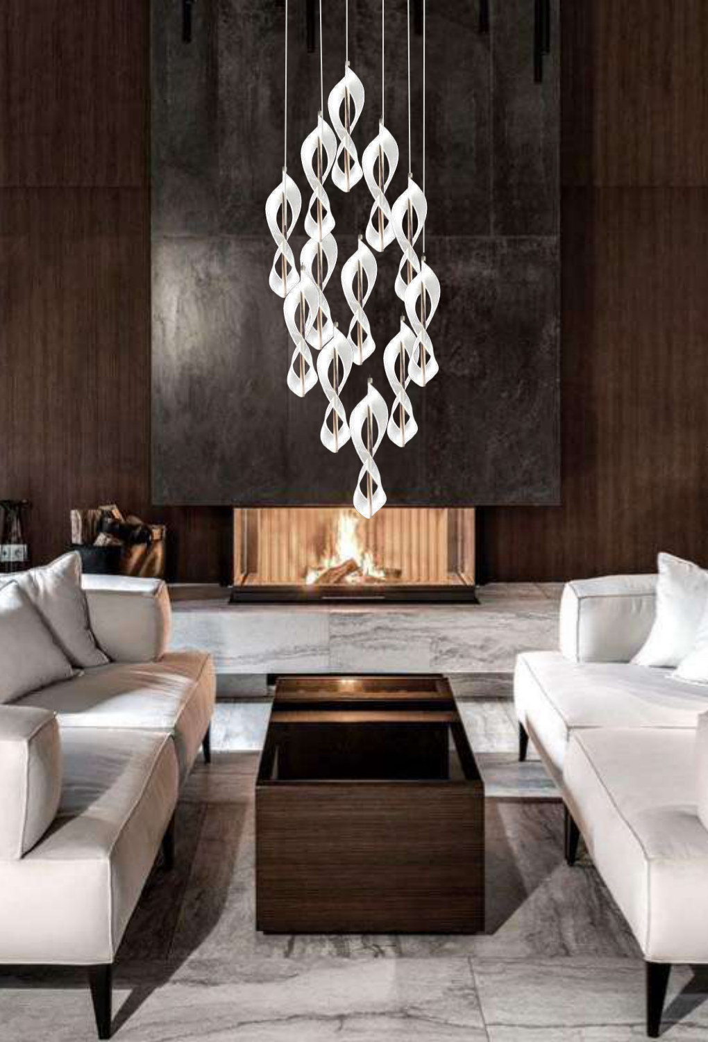 Light House Metal +Acralyc Material French Gold Finished Roof Light