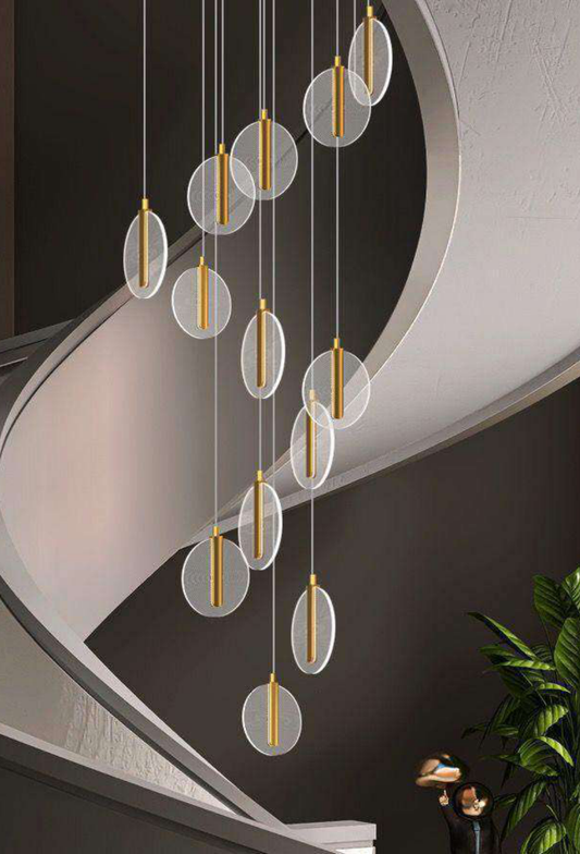 Light House Metal+Acrylic Material Gold(Pc) Finished Roof Light