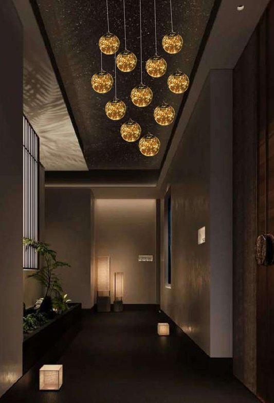 Light House Metal+Glass Material Smoke Grey/Amber Finished Roof Light