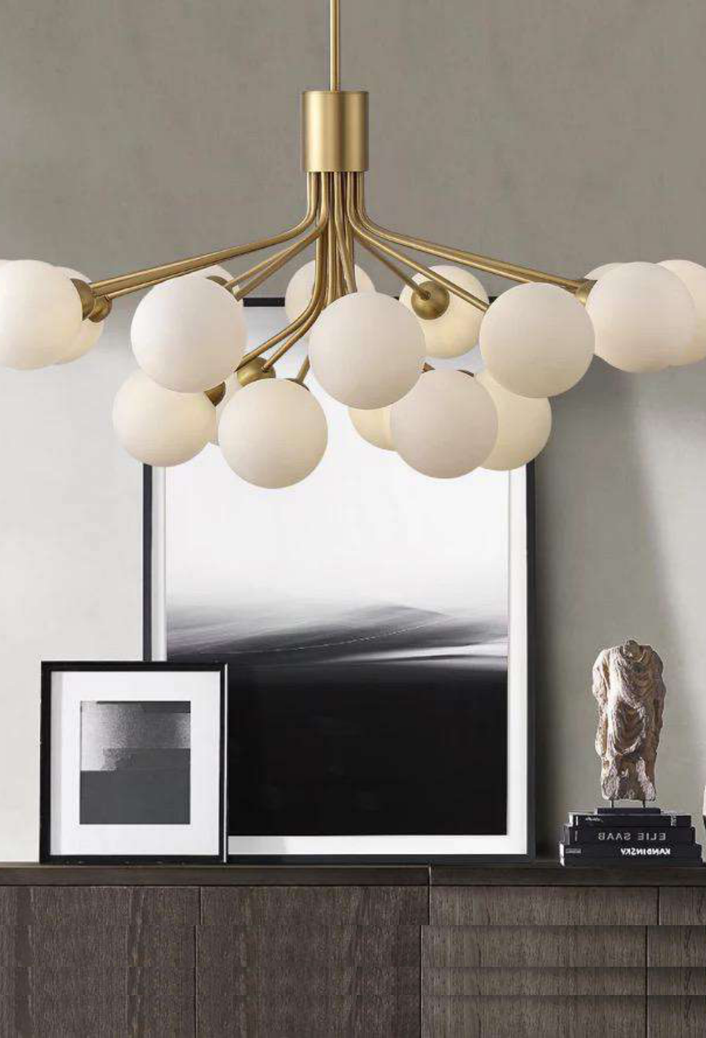 Light House Metal Material Gold Pc Finished Chandelier