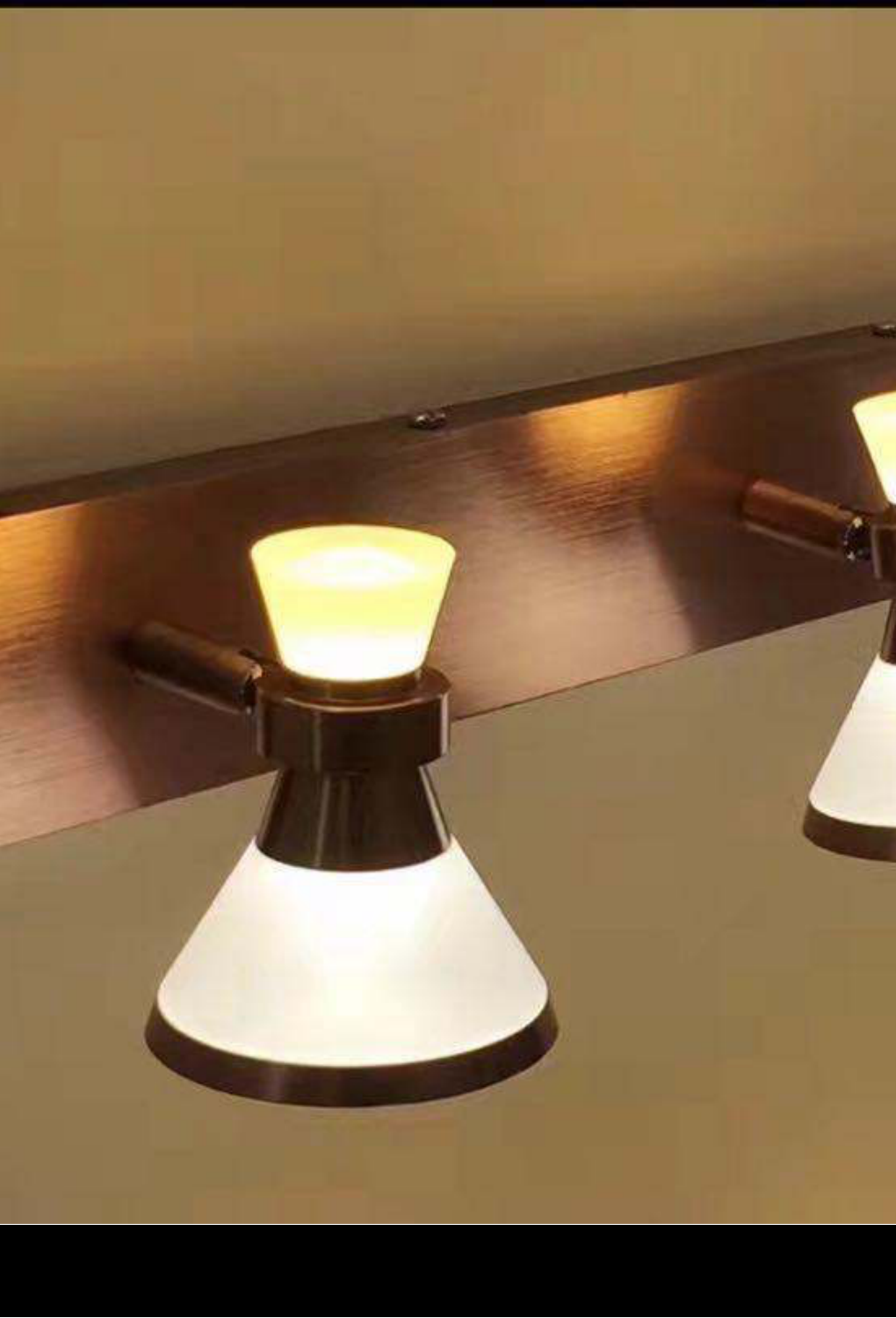 Light House Metal Material Black+Gd Finished Wall Light