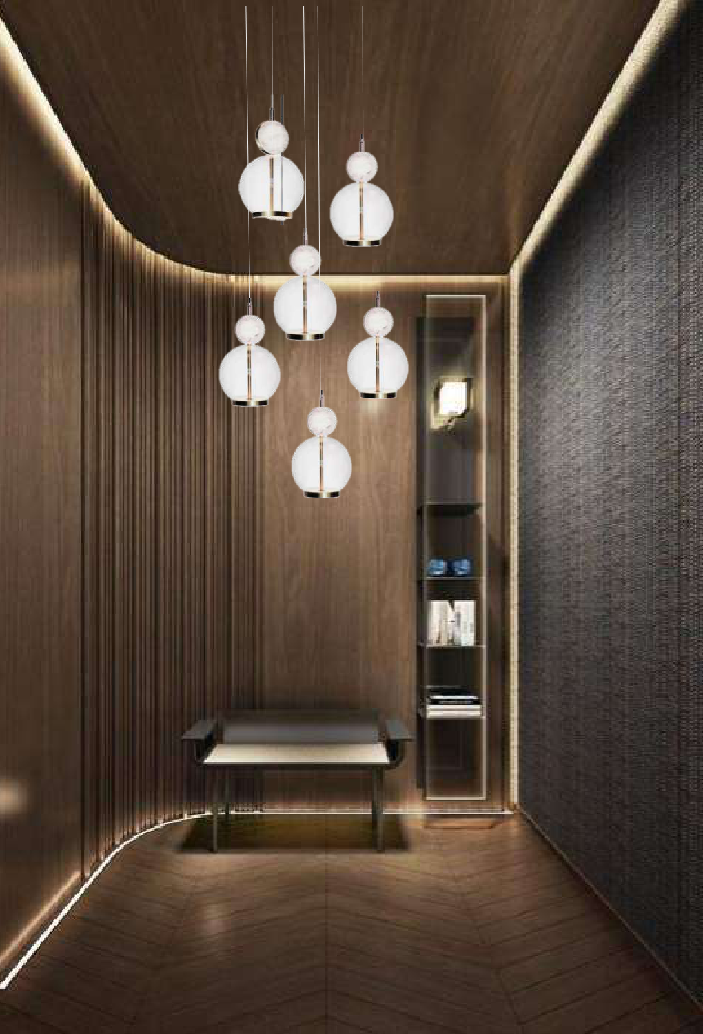 Light House Metal+Glass Material Brass Finished Roof Light