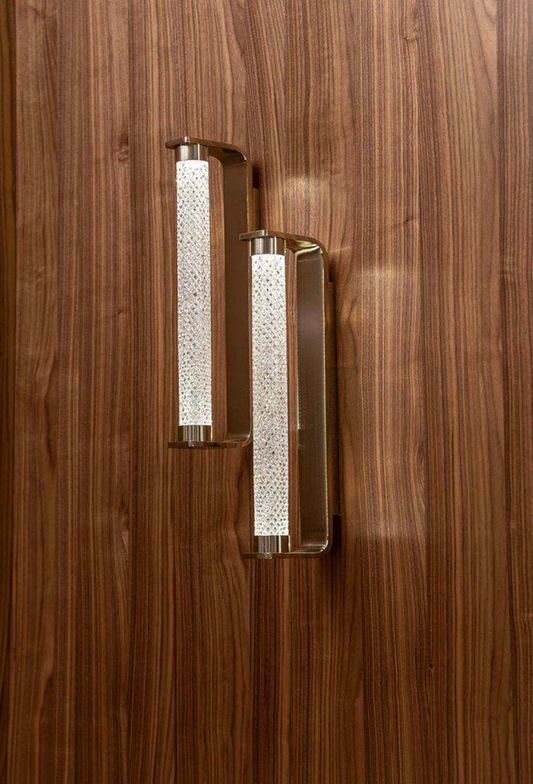 Light House Metal+ Crystal Material French Gold Finished Wall Light