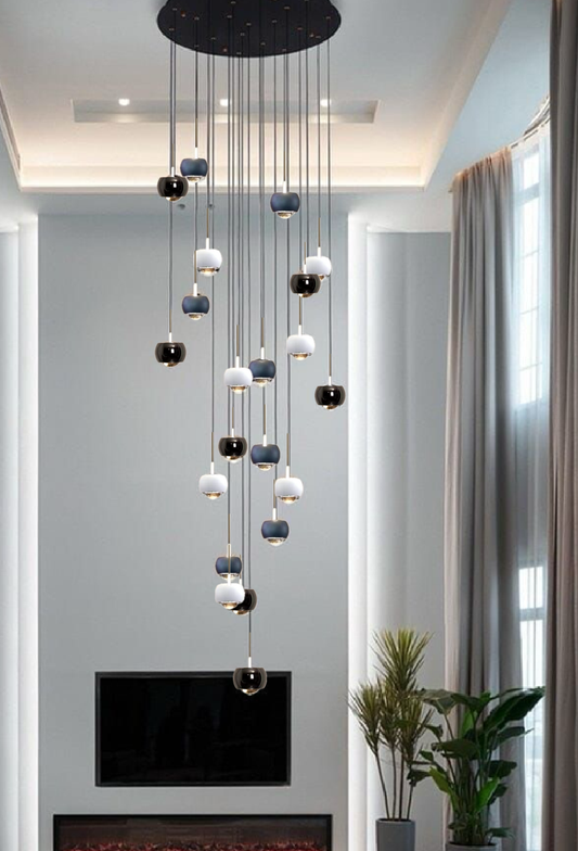 Light House Metal Material White/Deep Grey/ Nickle Finished Roof Light