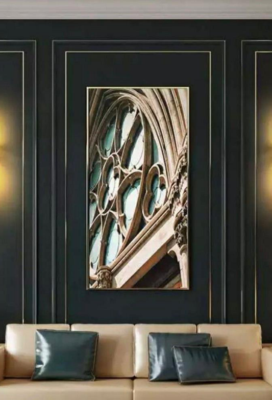 Light House Metal + Acralyc Material Brass Finished Wall Light