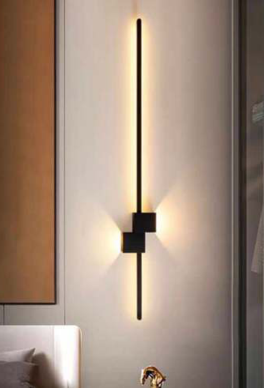 Light House Metal Material Black Finished Wall Light