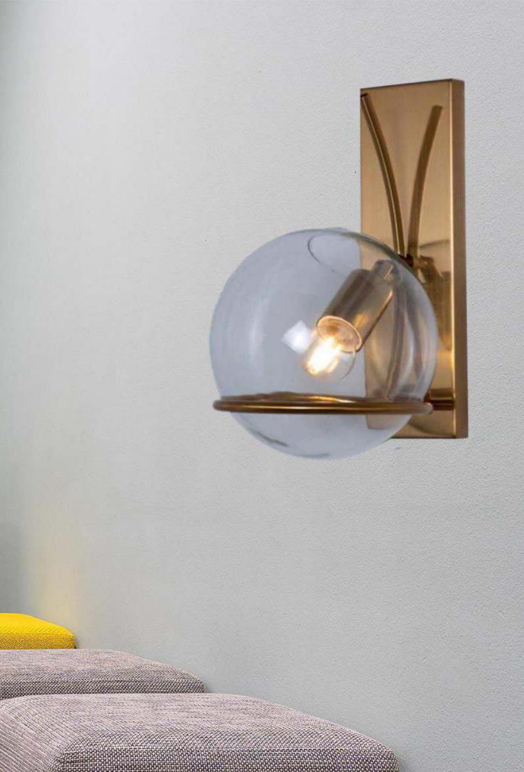 Light House Metal Material Brass Finished Wall Light