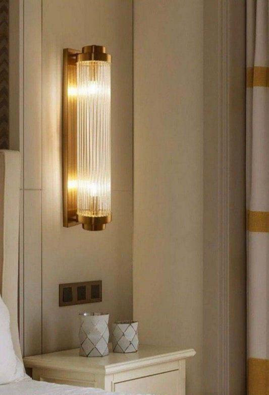 Light House Metal Material Brass+Crystal Finished Wall Light