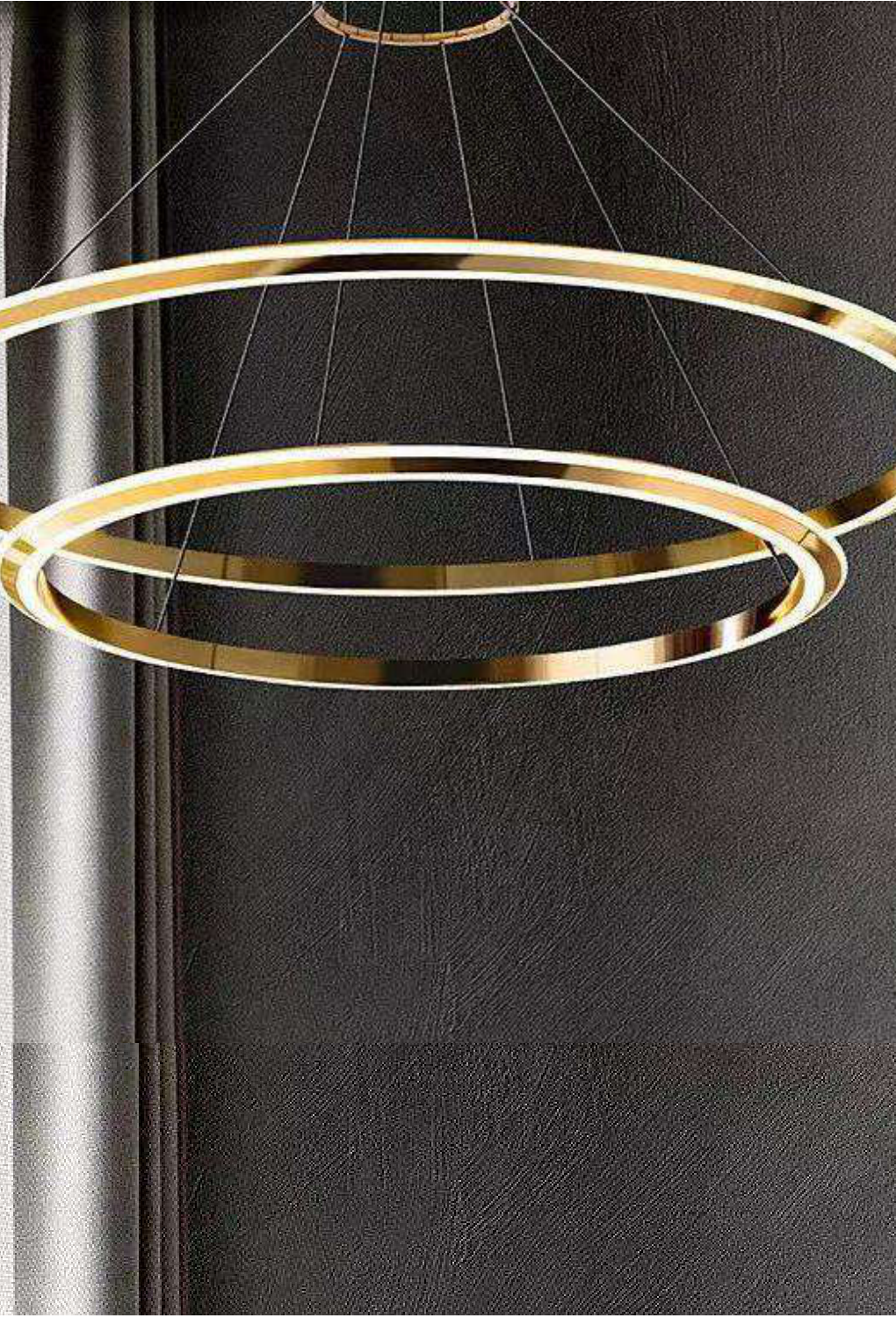 Light House Metal Material Brass Finished Chandelier