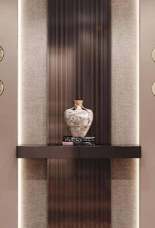 Light House Metal + Glass Material Black +Amber Finished Wall Light