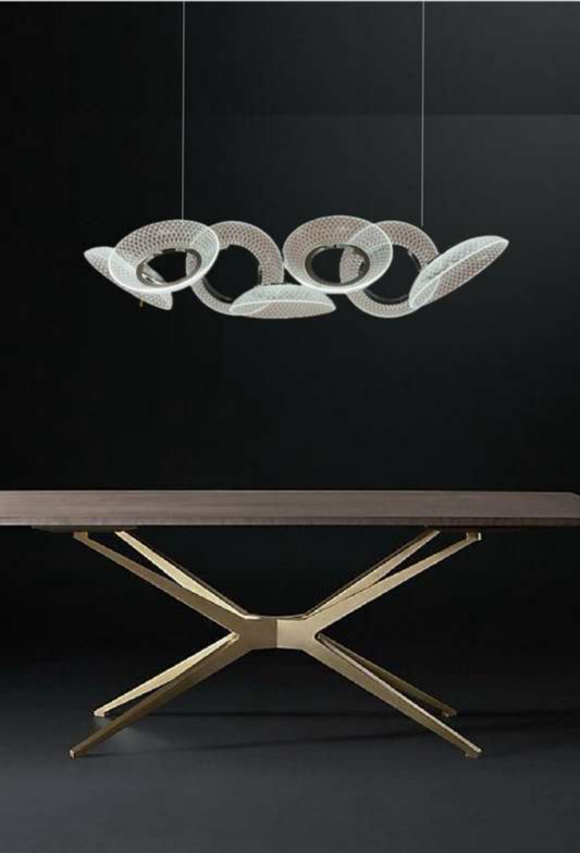 Light House Metal+Acralyc Material French Gold Finished Roof Light