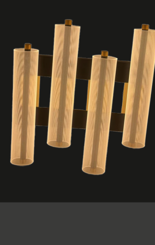 Home Light  Metal + Acrylic       Material Gold Finished Pendent Light