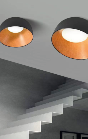 Home Light  Metal + Acrylic       Material Wood + Black Finished Pendent Light