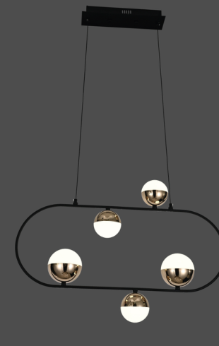 Home Light  Metal + Acrylic       Material Rose Gold Finished Pendent Light