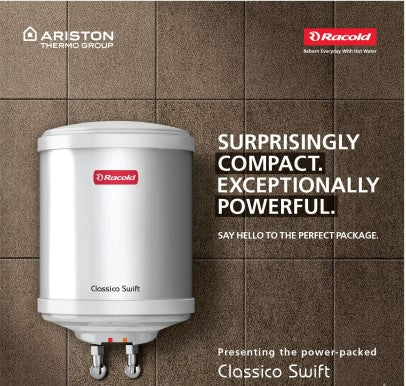 RACOLD CLASSICO SWIFT STORAGE WATER HEATER 10L HORIZONTAL