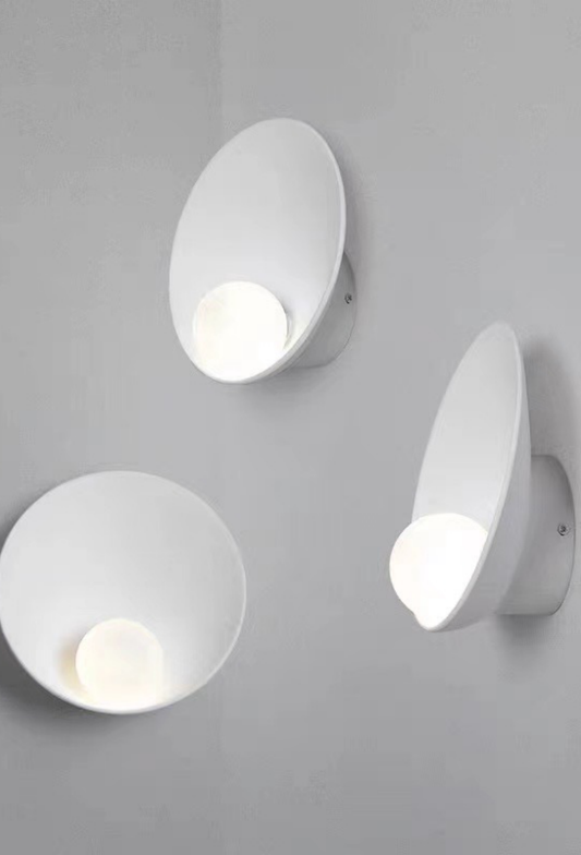 Light House Metal + Glass Material Black Finished Wall Light